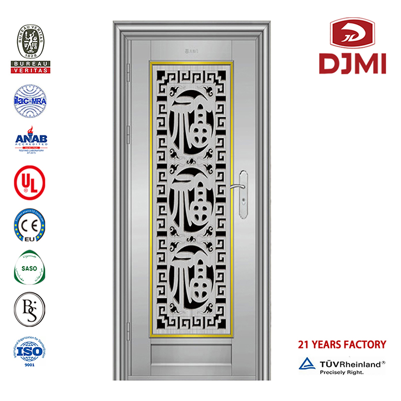 Importador 304 Ss Puertas y ventanas de seguridad Cerradura de hierro galvanizado Puerta principal del apartamento Puerta de acero inoxidable Diseño Ss304 de alta calidad Hecho en China Cerradura Puerta doble de acero inoxidable Puertas exteriores baratas Hecho en China Puerta de entrada segura Acero inoxidable