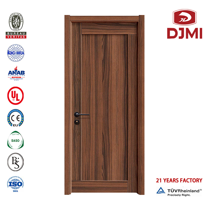 Cartón de fibras de densidad media barata madera monopropietario puerta de madera de melamina personalizada diseño de panel plástico de melamina puerta de madera interior nuevo diseño de puerta de madera de melamina
