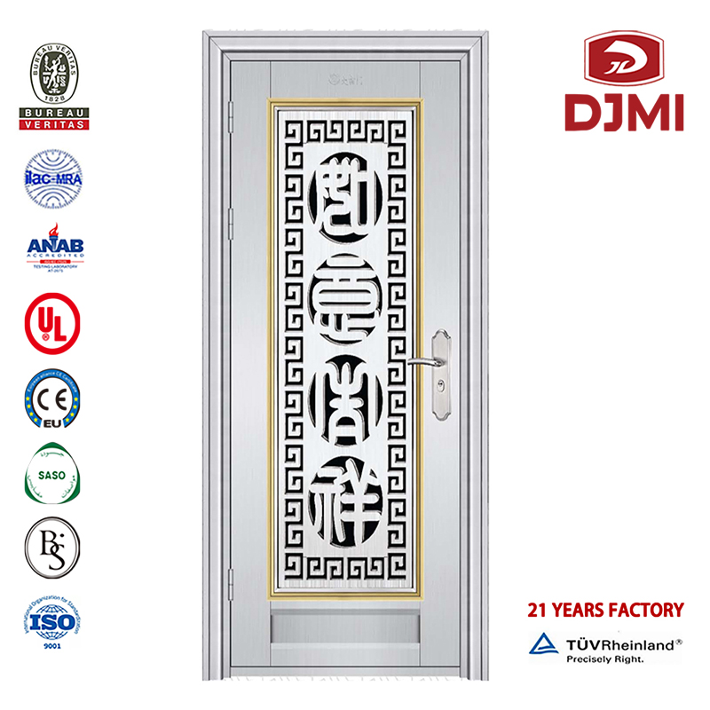 Puertas de Seguridad y Ventanas pintadas de acero inoxidable puertas de rejilla y acero inoxidable 304 viviendas de bajo costo accesorios de cerradura exterior puertas de diversos colores puerta y CEE certificado puertas de acero inoxidable de Nigeria