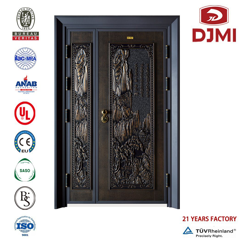 New China proveedor externa Safety Design External Steel door New Home Design India External Safety Steel door door Door