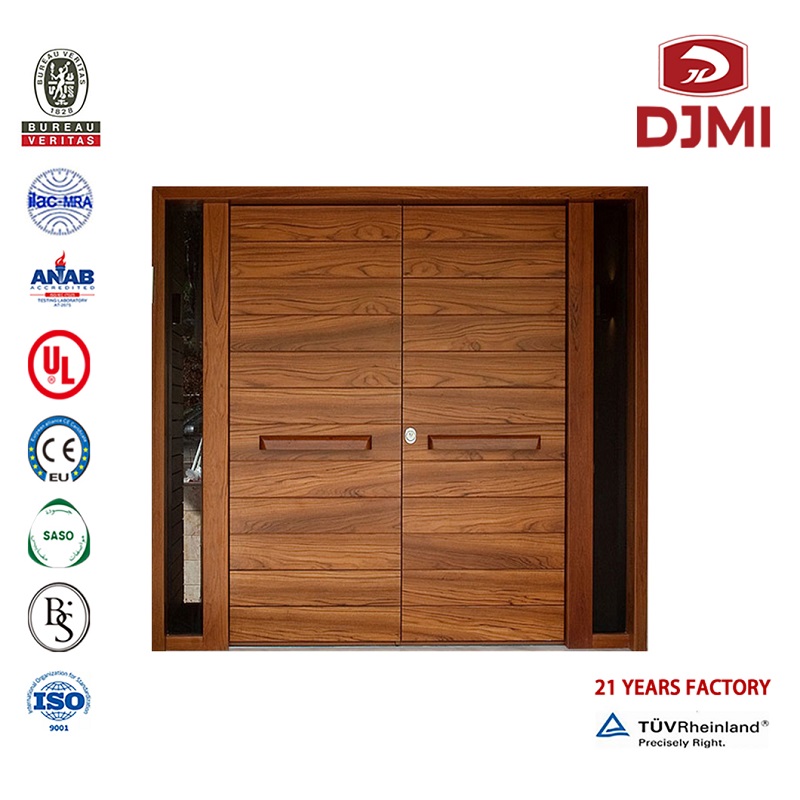 Puertas de madera baratas y de alta calidad diseño de puertas dobles con paneles naturales puertas de madera a la medida de la imagen de puertas interiores puertas de madera deslizantes